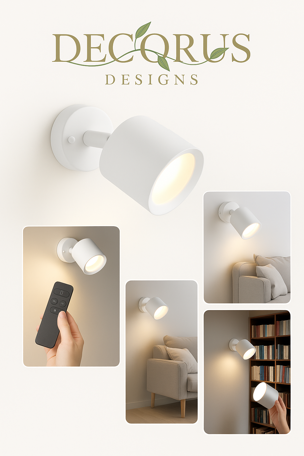 Decorus Magnetic LED Wall Light