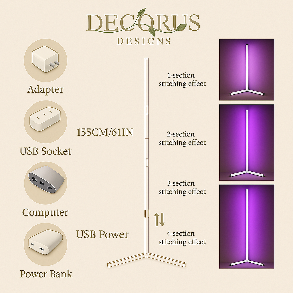 Decorus Dream Color Floor Lamp