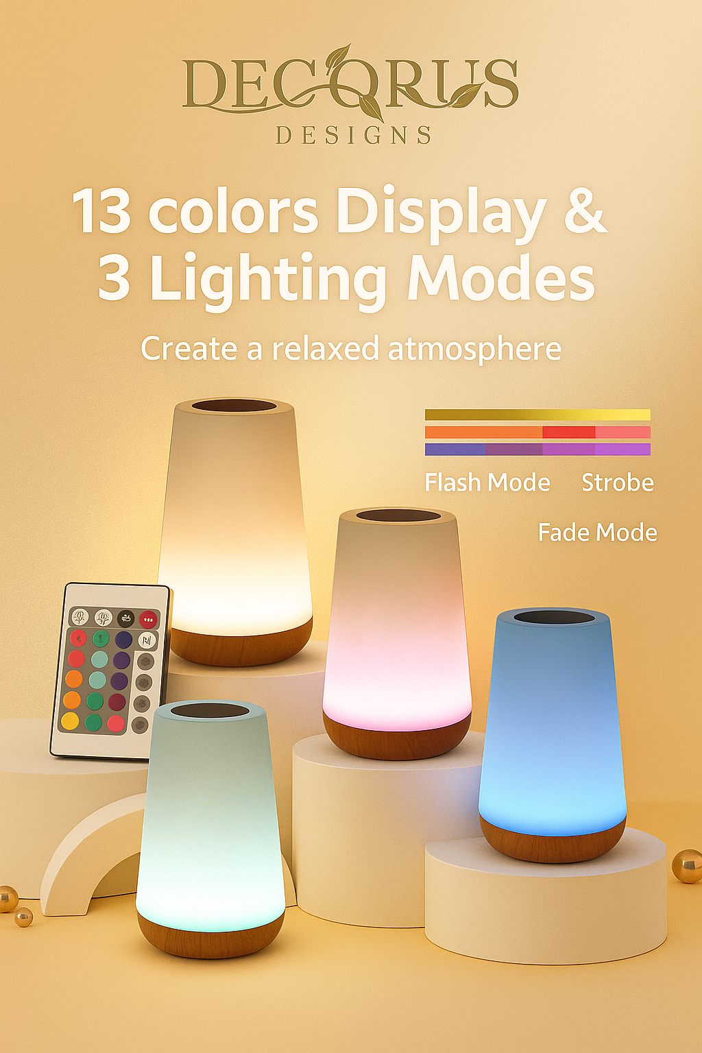 Decorus Mood Glow Night Lamp