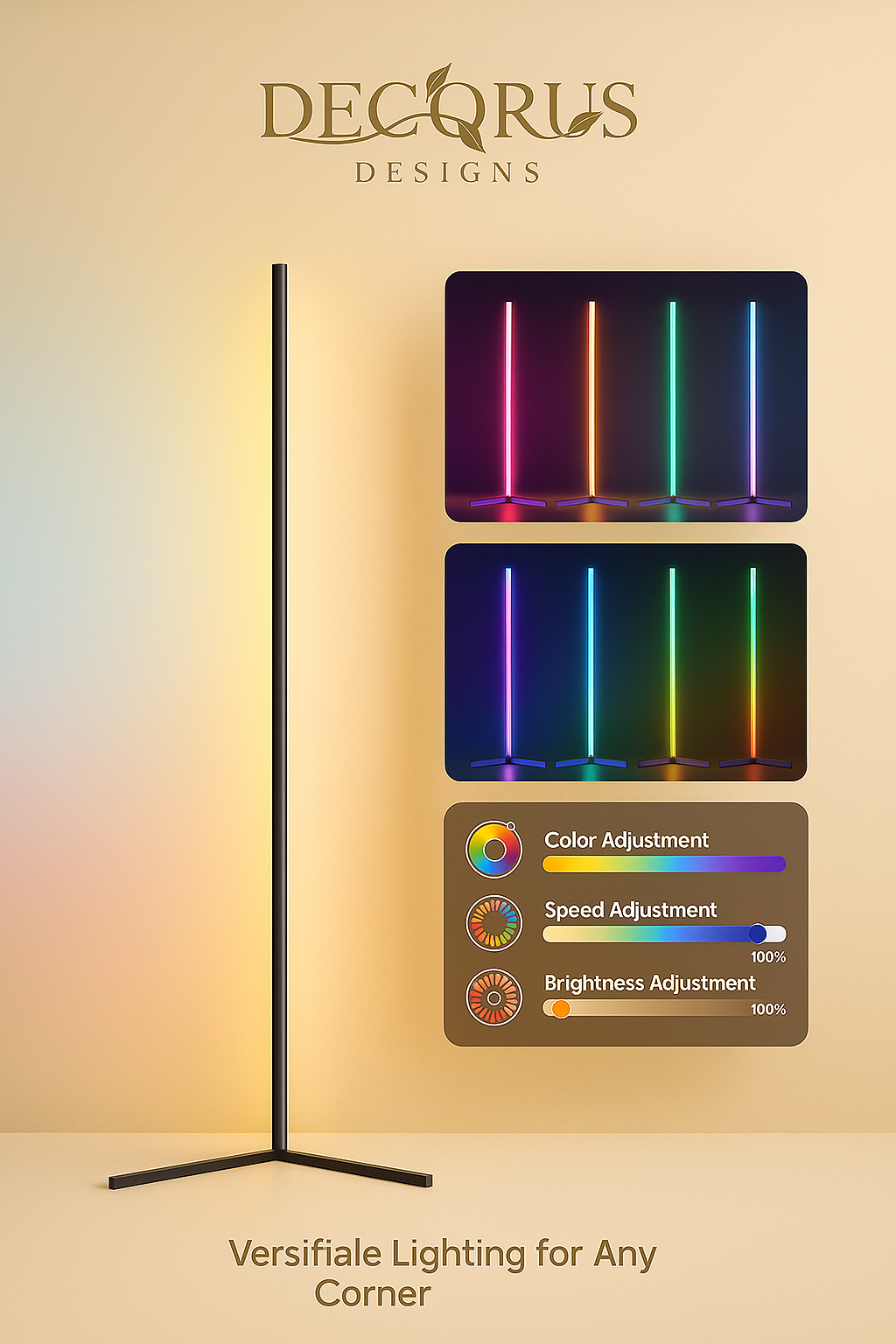 Decorus Dream Color Floor Lamp