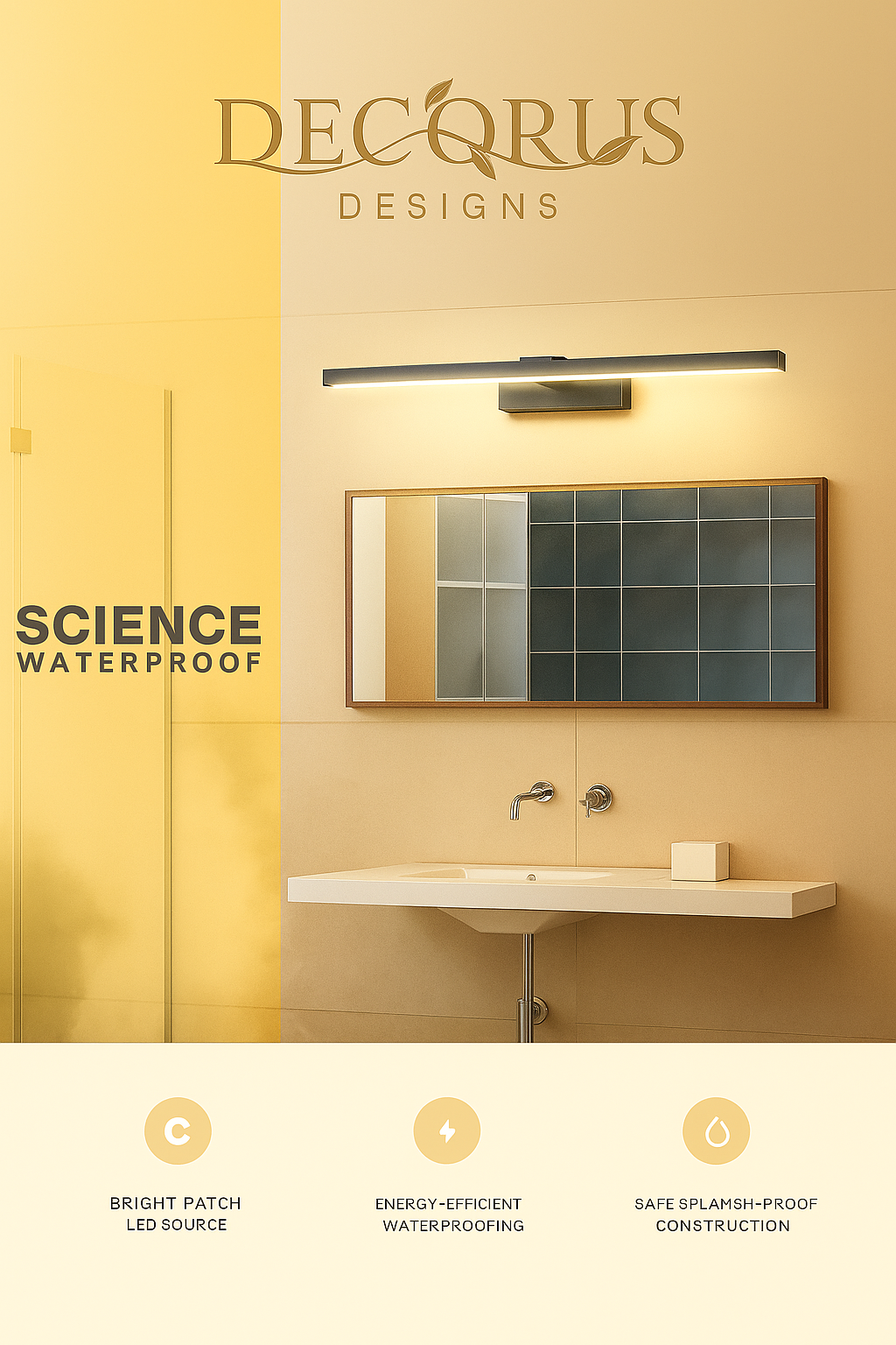 Decorus Modern LED Wall Light