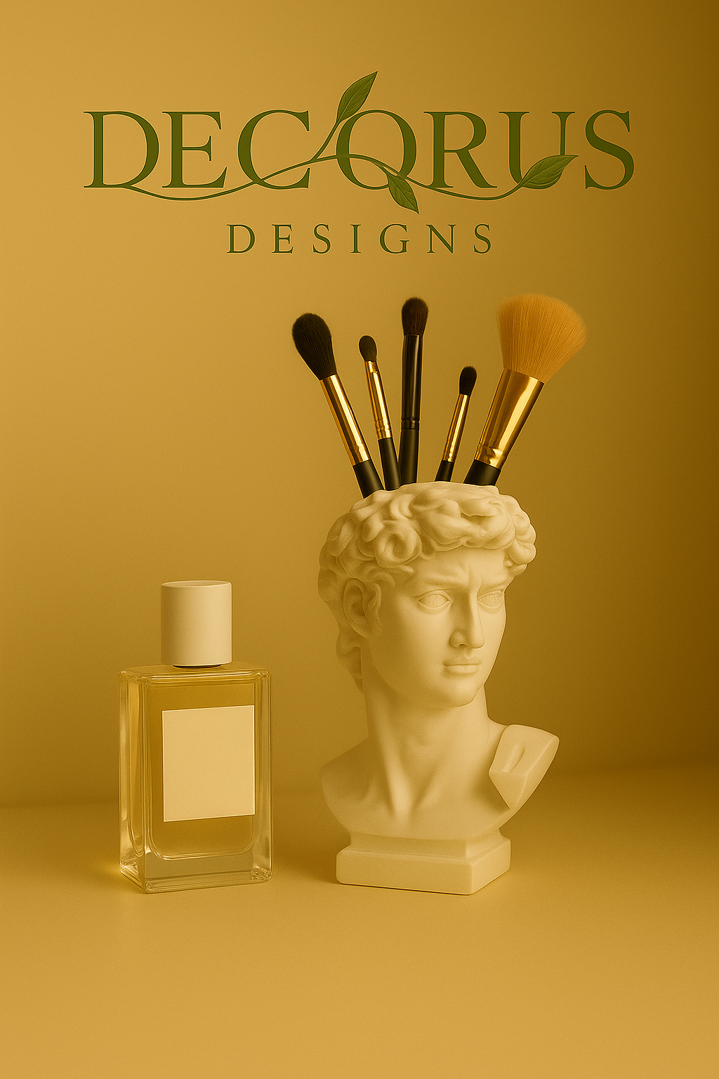 Decorus Nordic David Sculpture Vase & Storage Accent