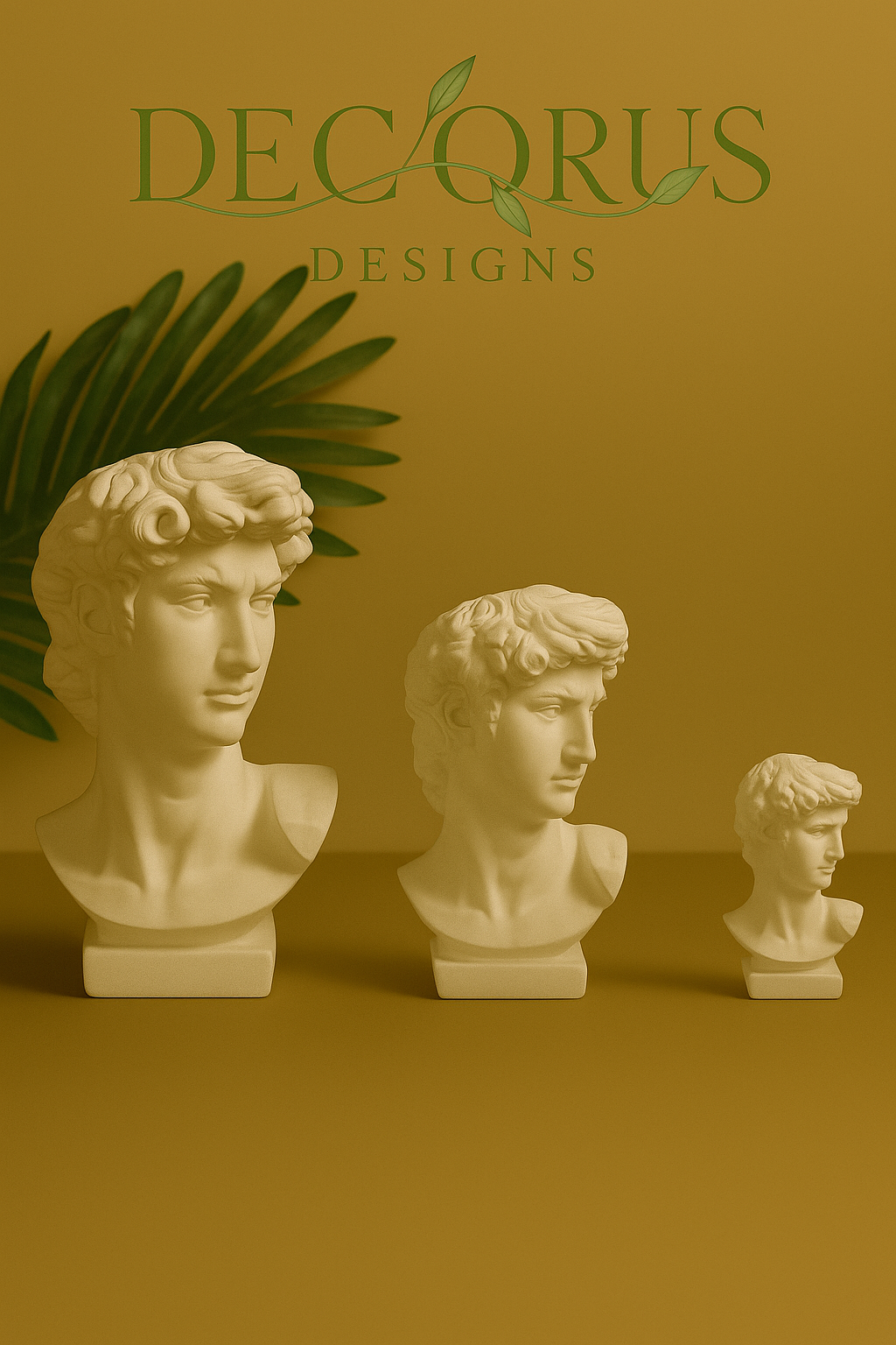 Decorus Nordic David Sculpture Vase & Storage Accent