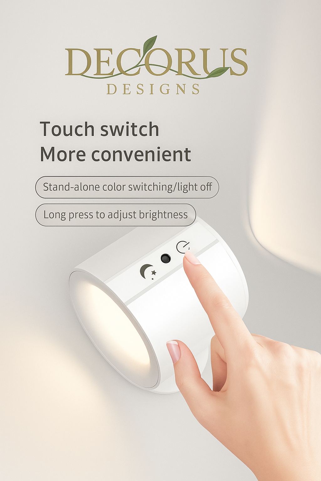 Decorus Magnetic LED Wall Light