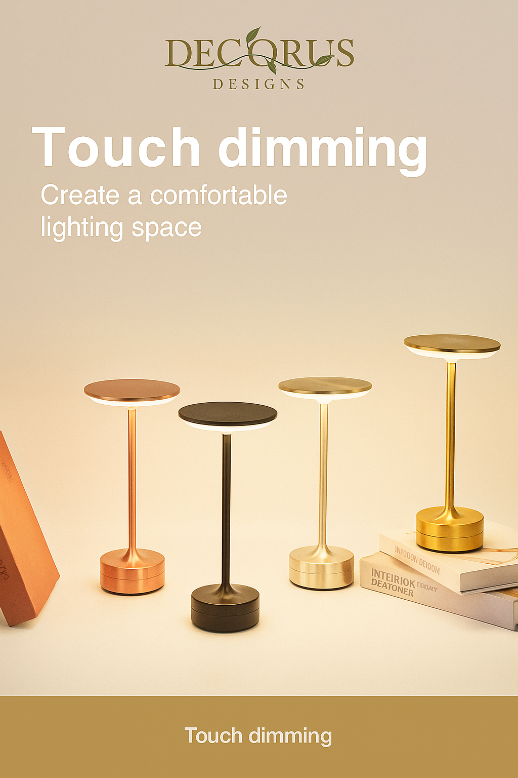 Decorus Touch LED Table Lamp