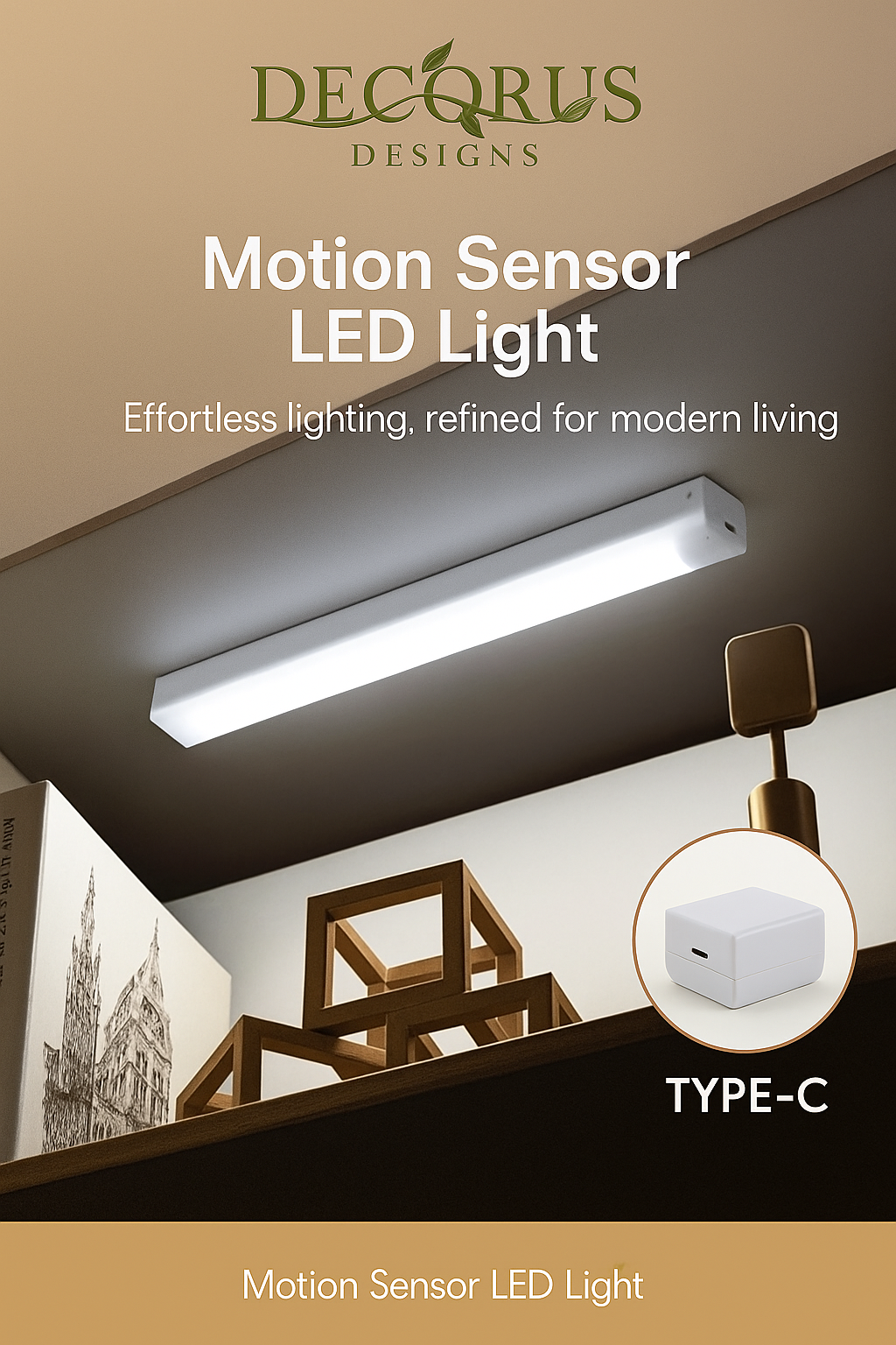 Decorus Motion Sensor LED Light Bar