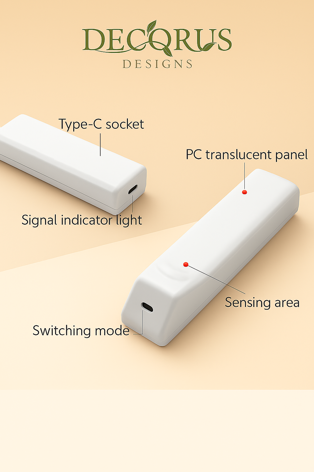 Decorus Motion Sensor LED Light Bar