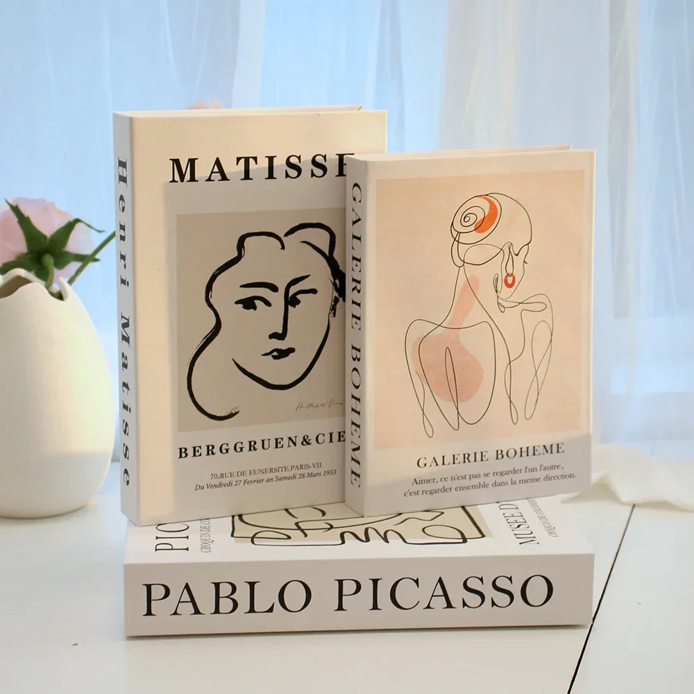 Decorus  3-Piece Luxury Decorative Faux Book Set