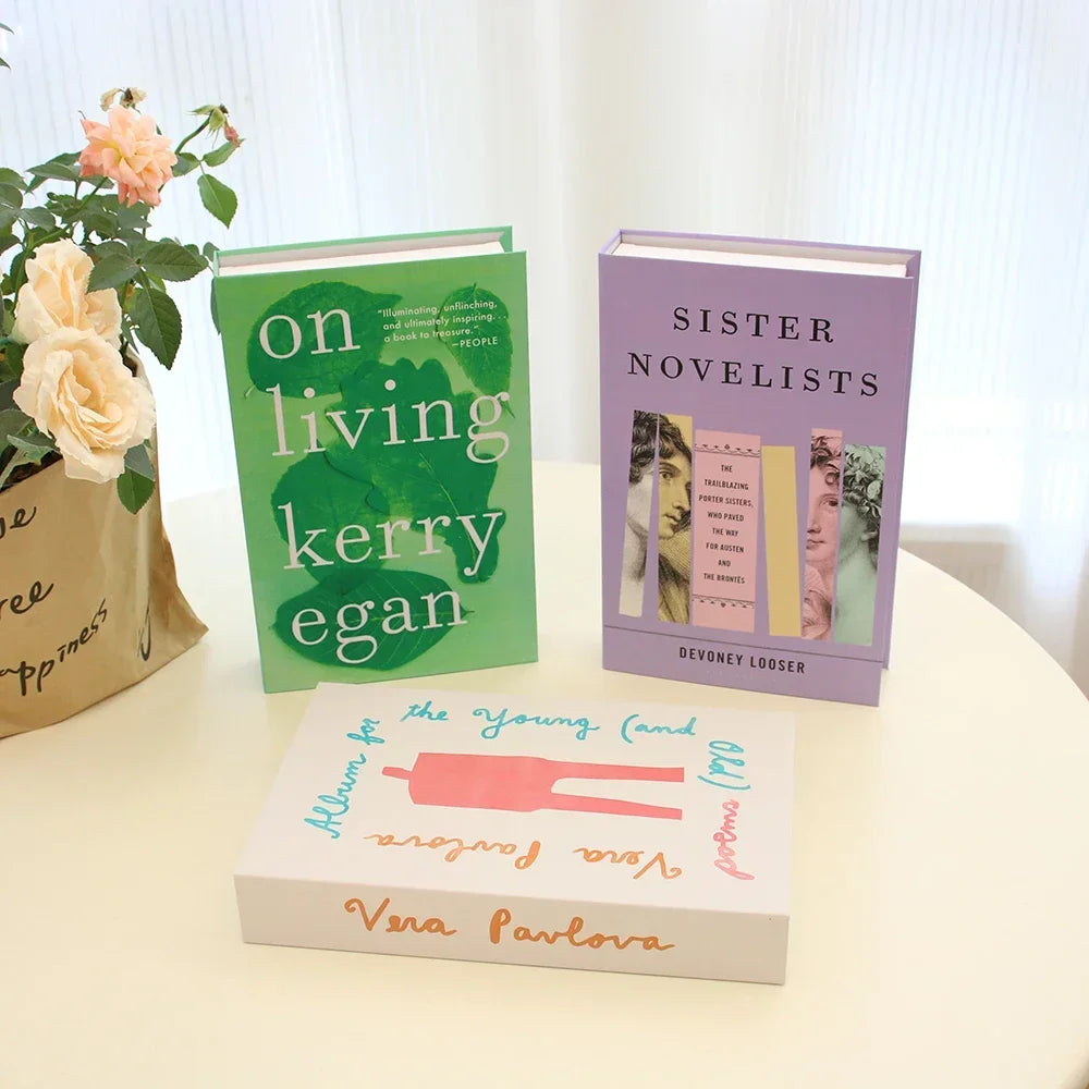 Decorus  3-Piece Luxury Decorative Faux Book Set