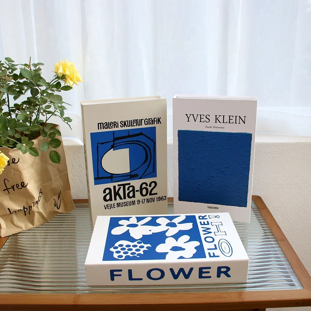 Decorus  3-Piece Luxury Decorative Faux Book Set