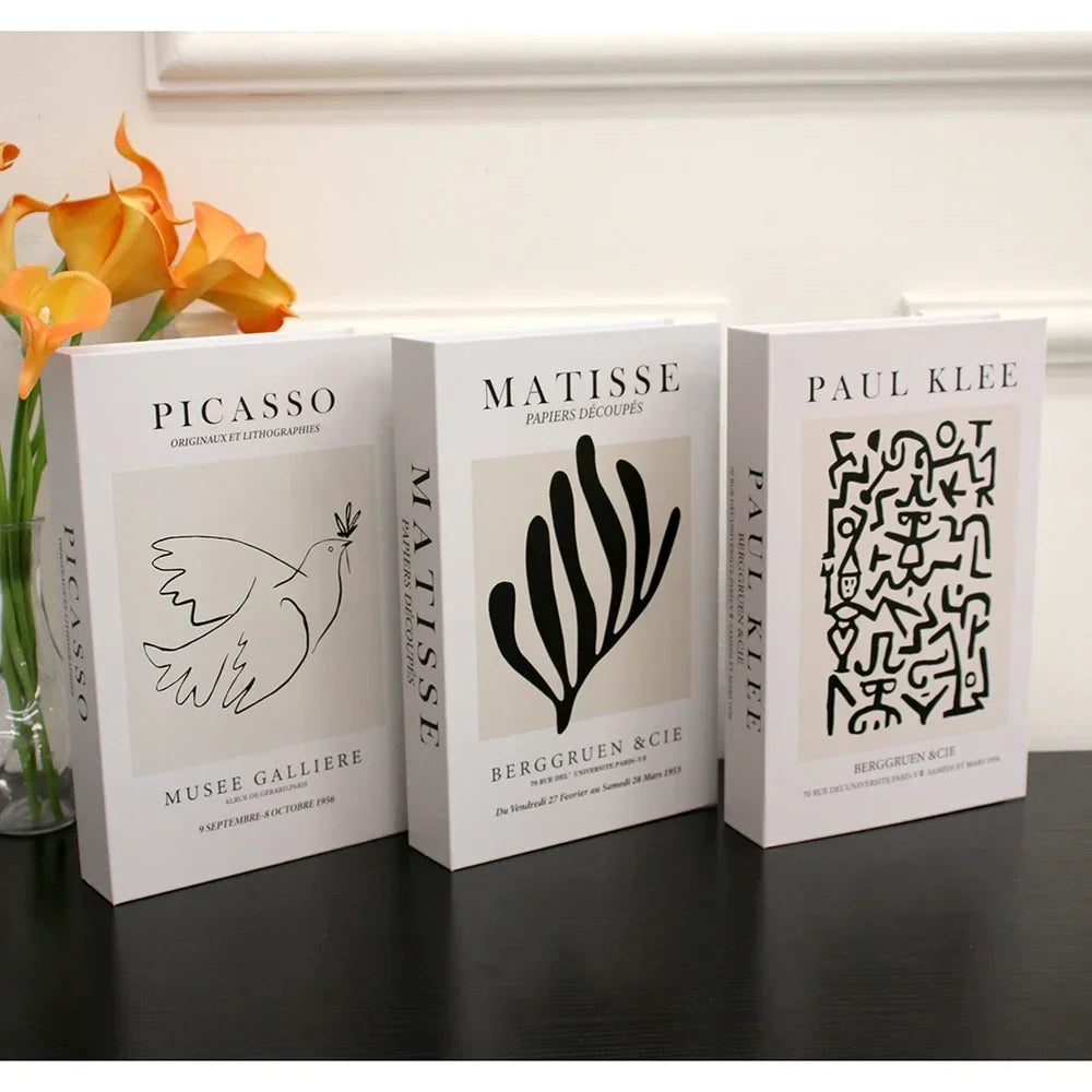 Decorus  3-Piece Luxury Decorative Faux Book Set