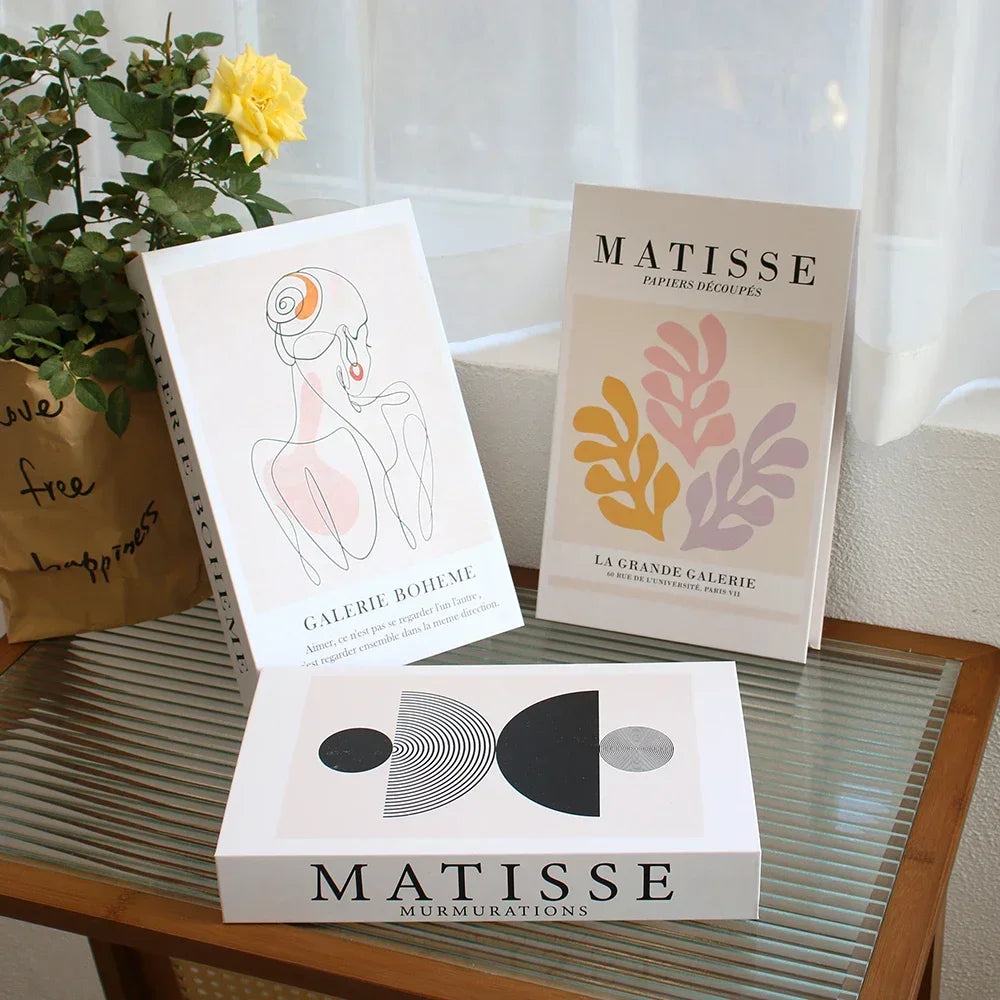 Decorus  3-Piece Luxury Decorative Faux Book Set